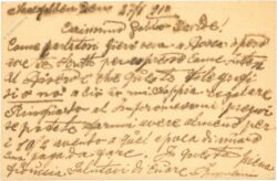 kartenbrief aus 1910