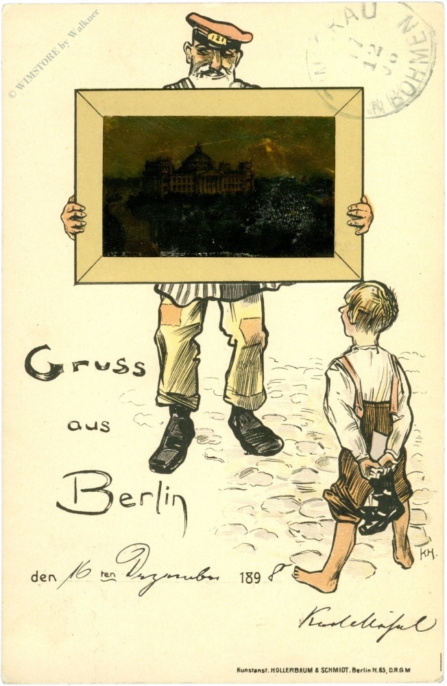 berlin, gruss aus halt's gegen das licht