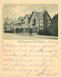 stratford upon avon, shakespeare's birthplace