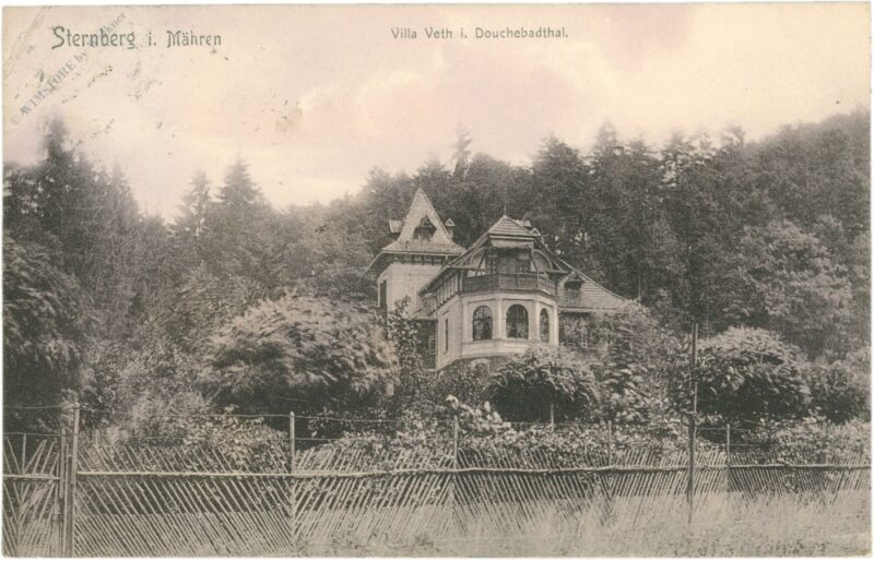 sternberg i. mähren, villa veith i. douchebadthal