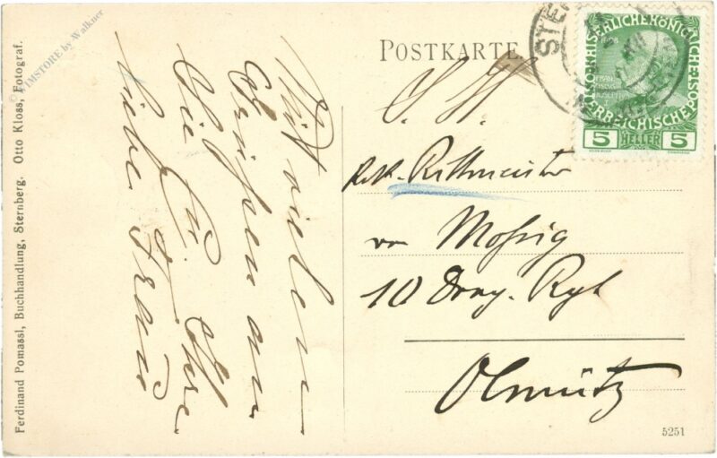 sternberg i. mähren, partie im douchebadthal