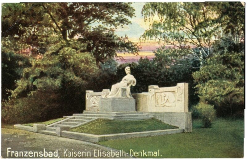 franzensbad, kaiserin elisabeth denkmal