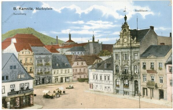 böhm. kamnitz, marktplatz