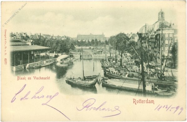 rotterdam, fischmarkt