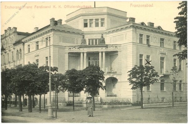 franzensbad, erzherzog franz ferdinand k.k. offizierskurhaus