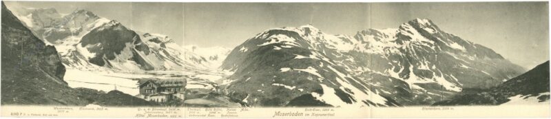 kaprun, moserboden, hotel moserboden, panorama