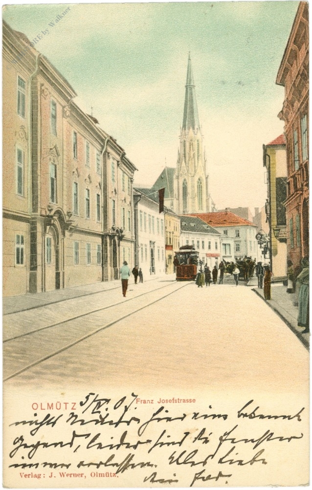 olmütz, franz josefstrasse olmütz, franz josefstrasse