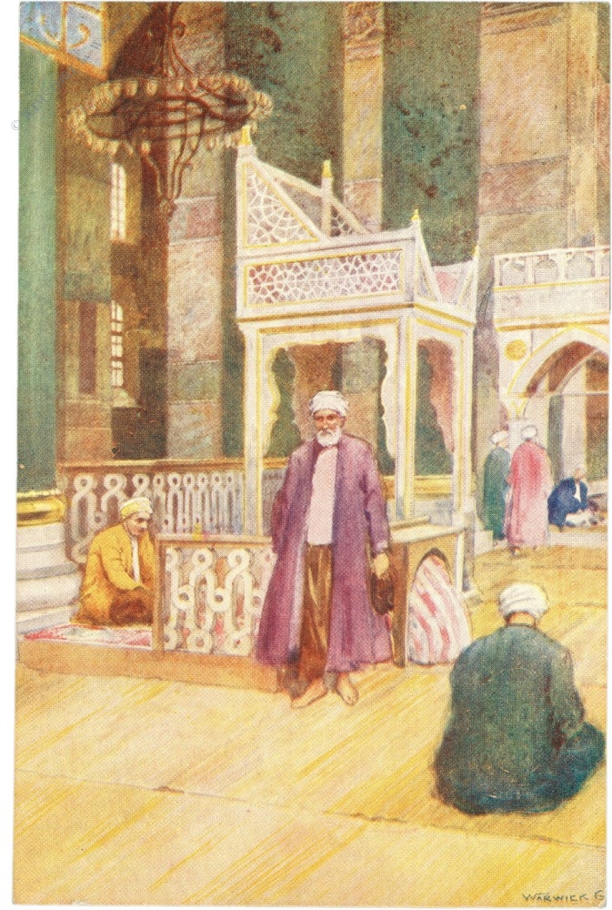 istanbul (konstantinopel), inneres von st. sophie