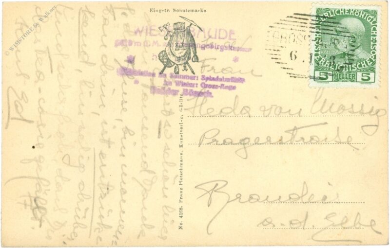 riesengebirge, wiesenbaude mit hinterwiesenberg