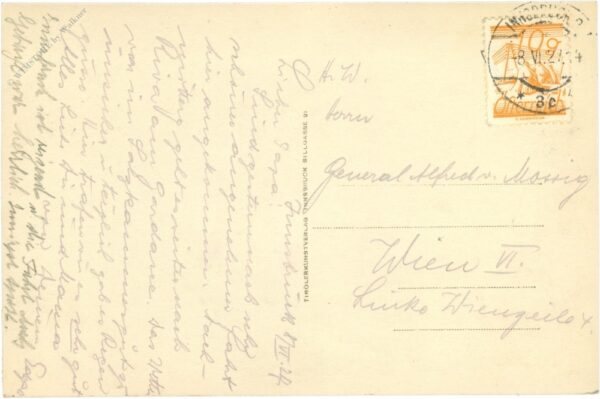 innsbruck, maria theresienstrasse mit annasäule