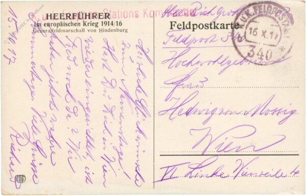 hindenburg, portrait