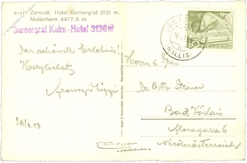 zermatt, hotel gornergrat, matterhorn