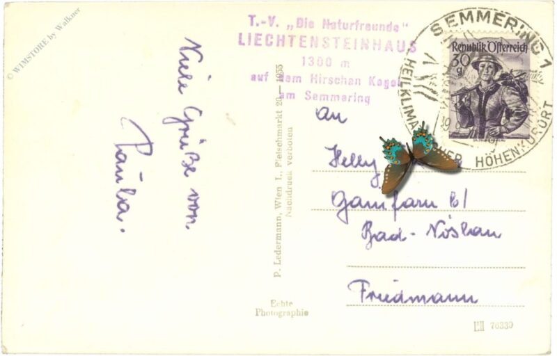 semmering, liechtensteinhaus gegen semmering und schneeberg