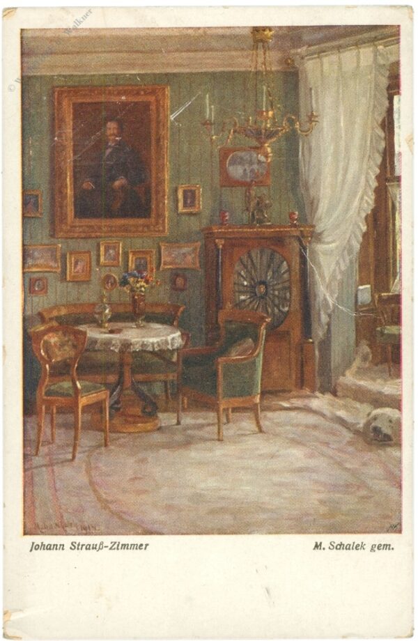 schalek, m.: johann strauß zimmer