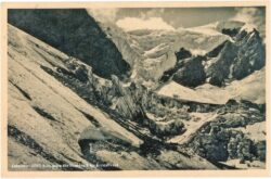 venediger gruppe, löbbentörl, blick gegen den eisabbruch der krystallwand
