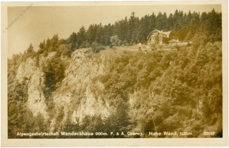hohe wand, alpengastwirtschaft wandeckhaus