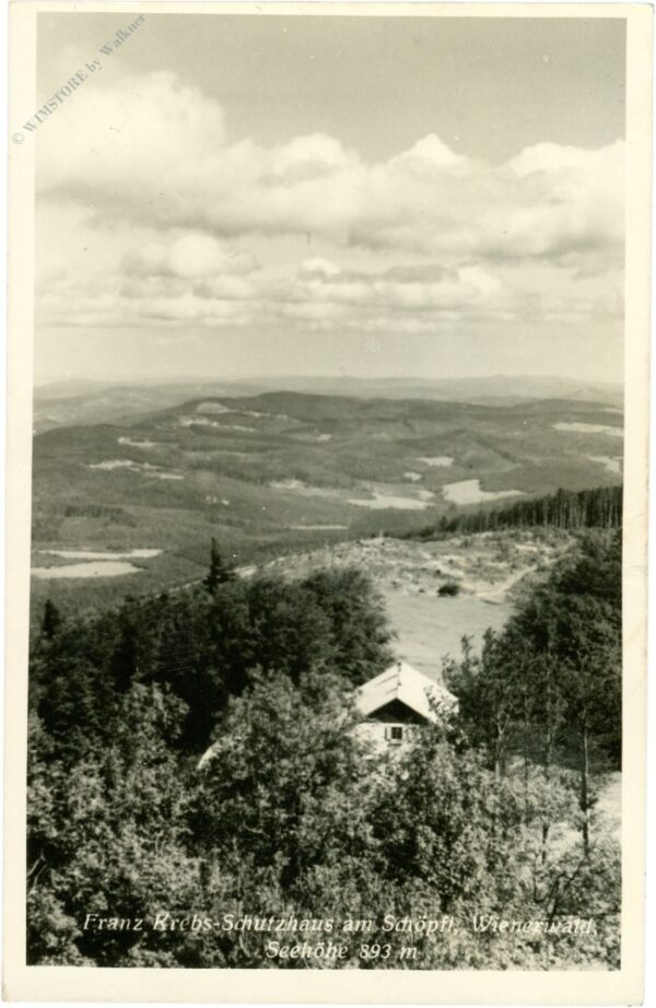 laaben, franz krebs (schöpfl) schutzhaus am schöpfl, wienerwald
