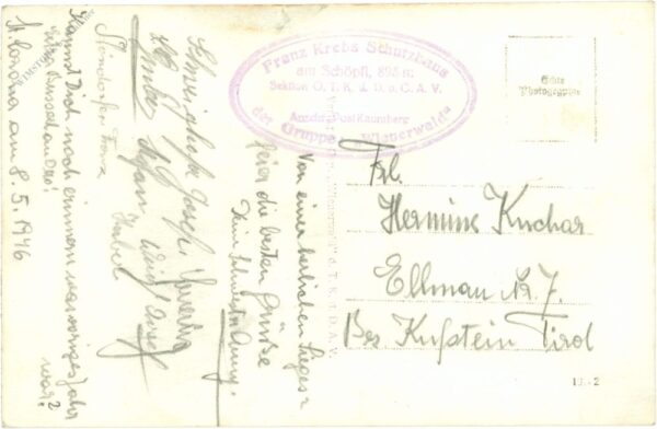 laaben, franz krebs (schöpfl) schutzhaus am schöpfl, wienerwald