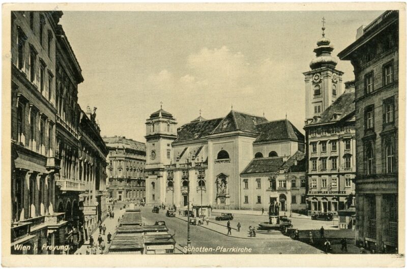 wien 1, freyung, schotten pfarrkirche
