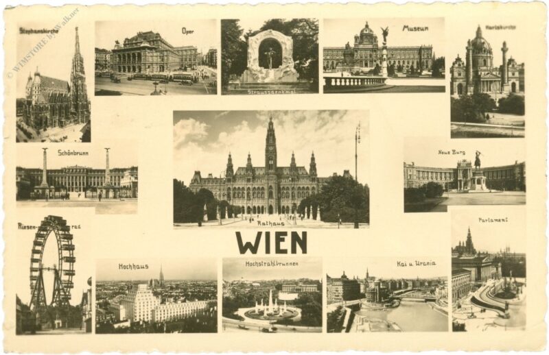 wien, multiansicht