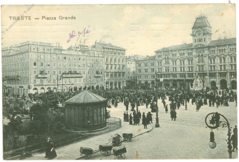 triest, piazza grande triest, piazza grande