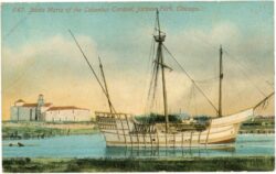 illinois, chicago, santa maria of the columbus caravel, jackson park