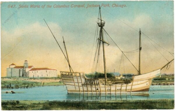 illinois, chicago, santa maria of the columbus caravel, jackson park