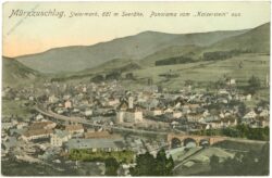 mürzzuschlag, panorama vom kaiserstein aus