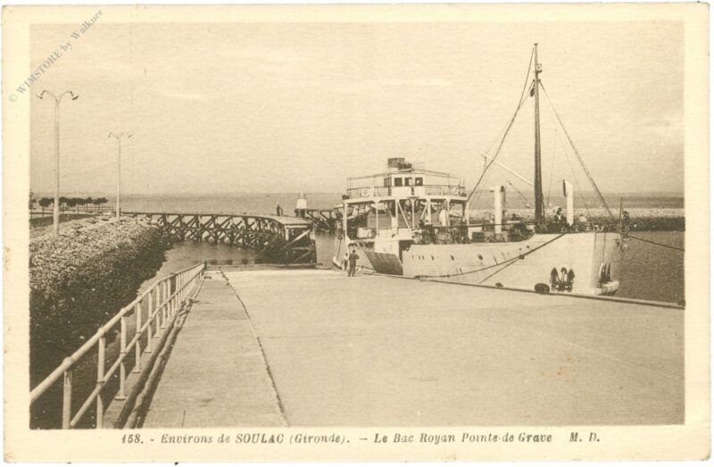 soulac sur mer, anlegestelle soulac sur mer, anlegestelle