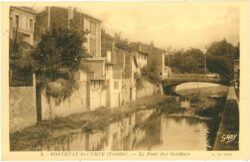 fontenay le comte, le pont des sardines