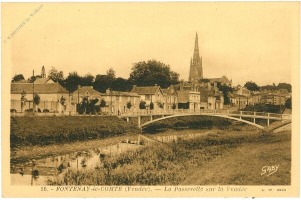 fontenay le comte, ortsansicht