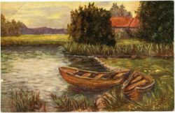 jahn, e.: am dorfteich