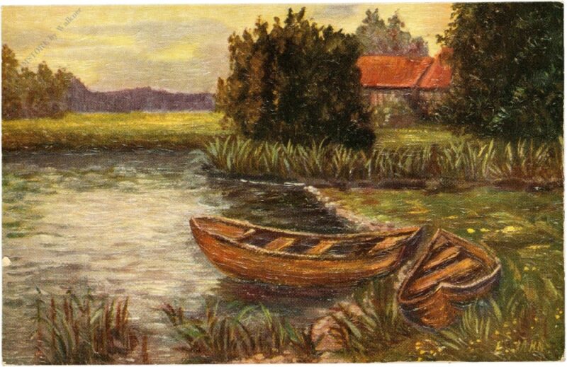 jahn, e.: am dorfteich