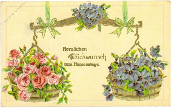 namenstag, blumenwaage