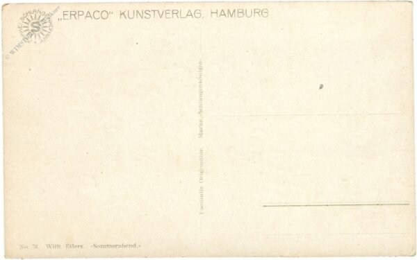 eilers, wilh.: sommerabend