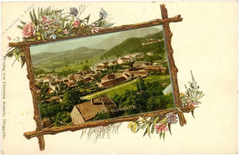 gloggnitz, ortsansicht