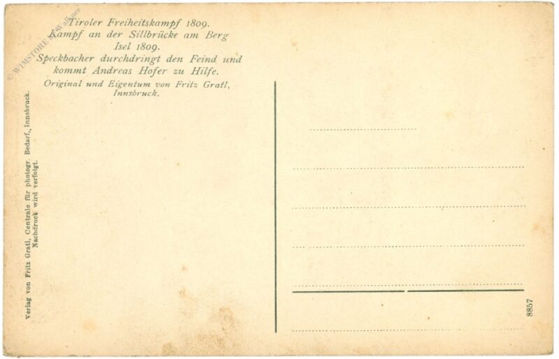 tiroler freiheitskampf 1809