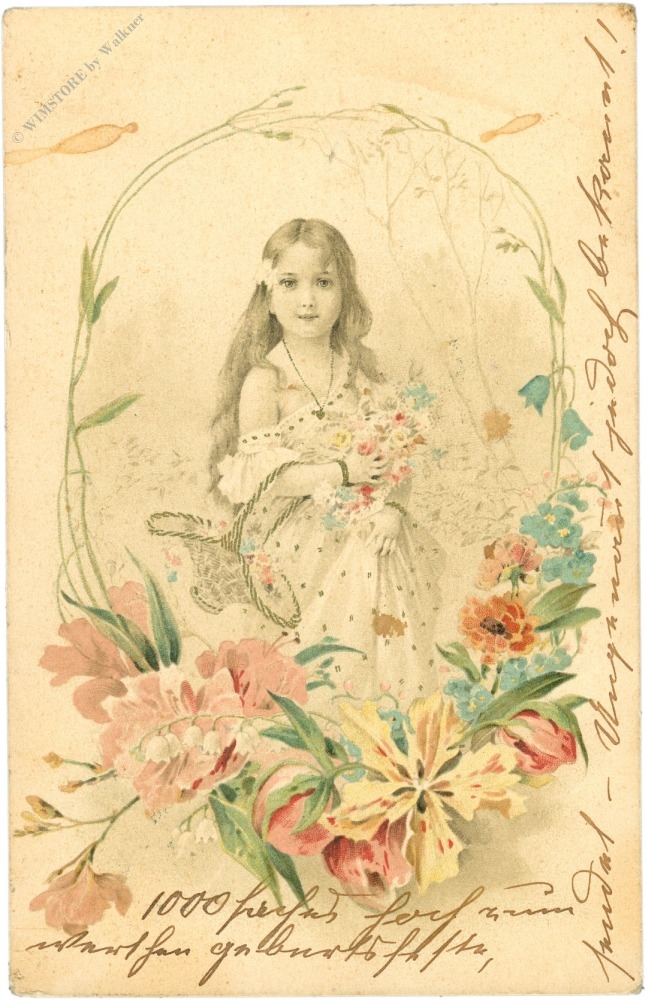 mädchen mit blumen mädchen mit blumen