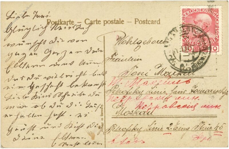 neujahr, dame mit großem hufeisen