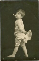 rauchender bub