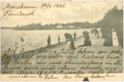 möckelbö, badestrand