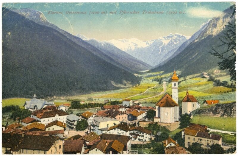 gossensass, mit pflerscher tribulaun