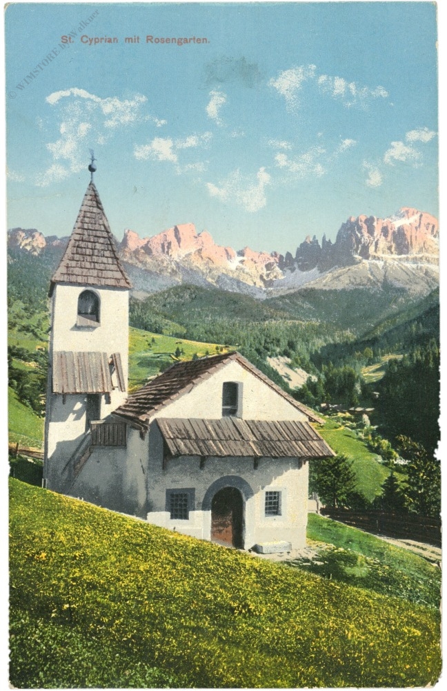 st. cyprian, mit rosengarten