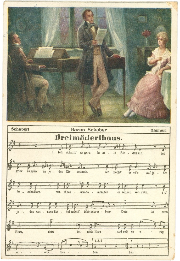 franz schubert, dreimäderlhaus