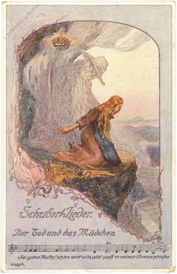 schubert lieder, der tod und das mädchen
