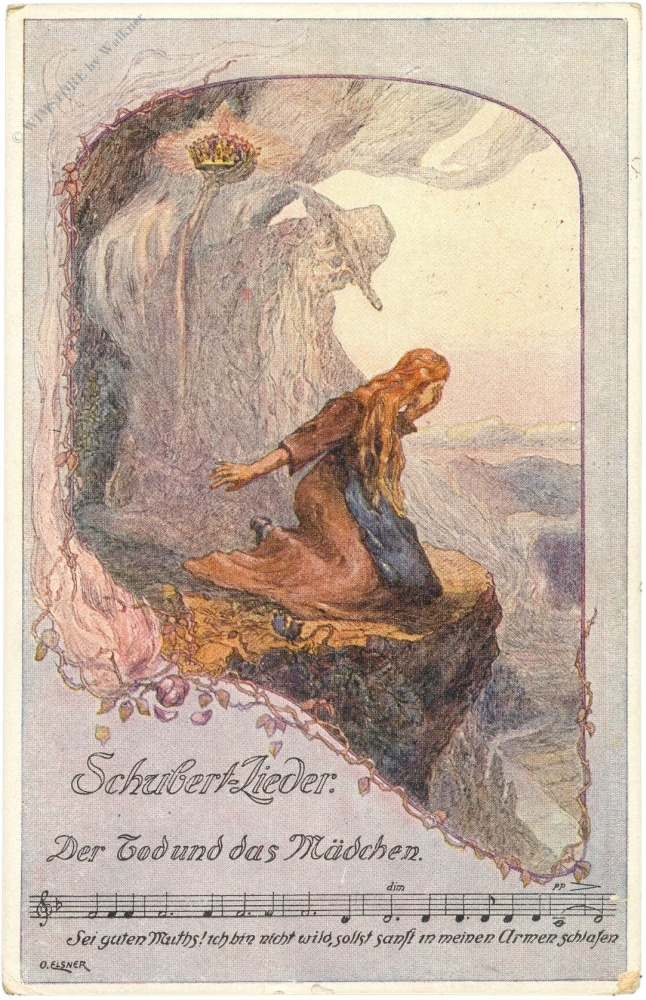 schubert lieder, der tod und das mädchen