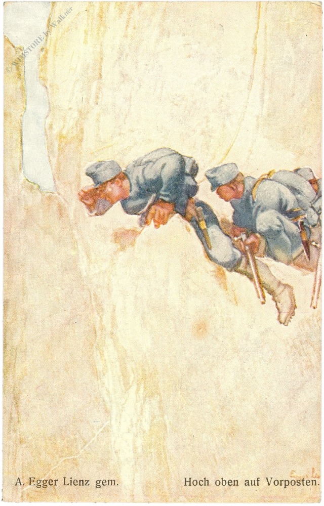 hoch oben auf vorposten