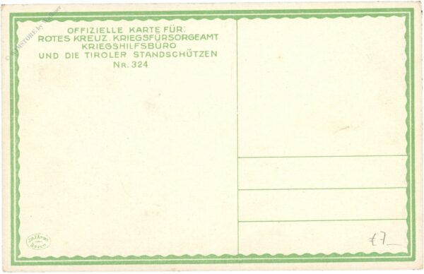 hoch oben auf vorposten