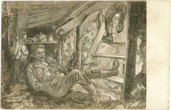 ein schläfchen im dachsbau