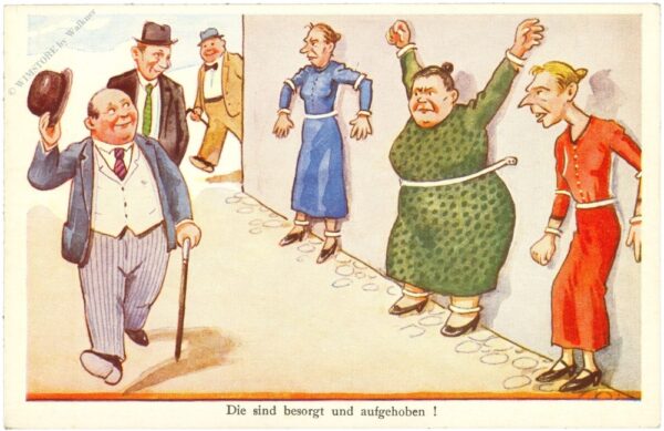 die sind besorgt und aufgehoben!